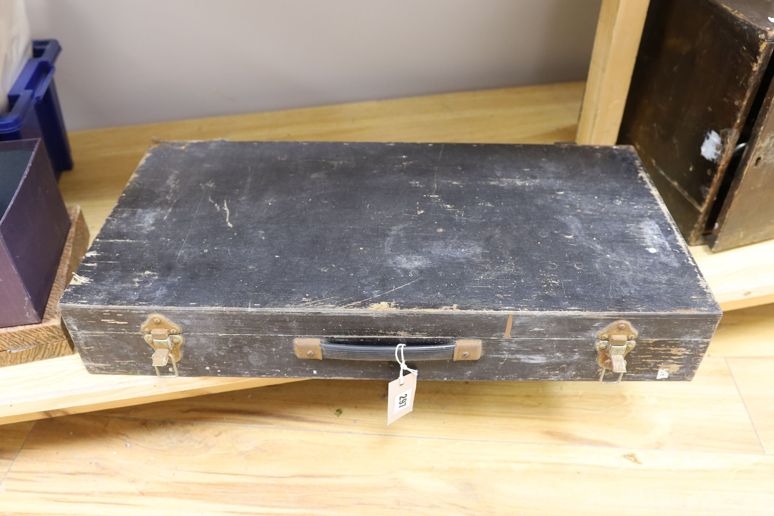 A mid 20th century Stanley carpenter's set